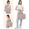 New Quilted Fashion Women's Handbag and Laptop Tote with Zipper