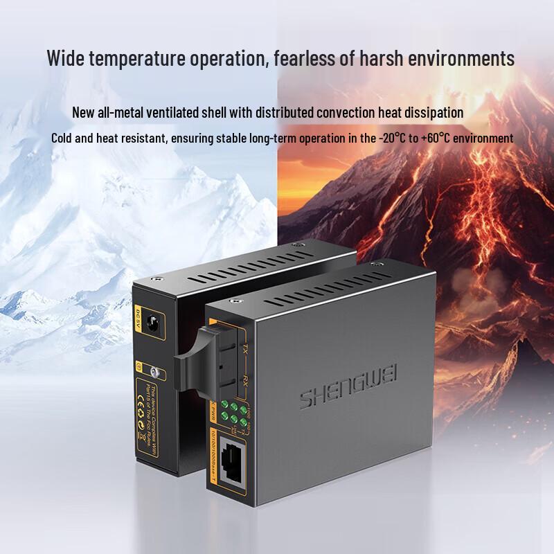 Shengwei BGH211AB Gigabit Fiber Optic Transceiver