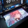 chang li Mouse Pad RGB Gaming Mousepad Big LED Pad PC Desk Mat Luminous Mouse Pad Large Keyboard Mats Table Rug With Backlit