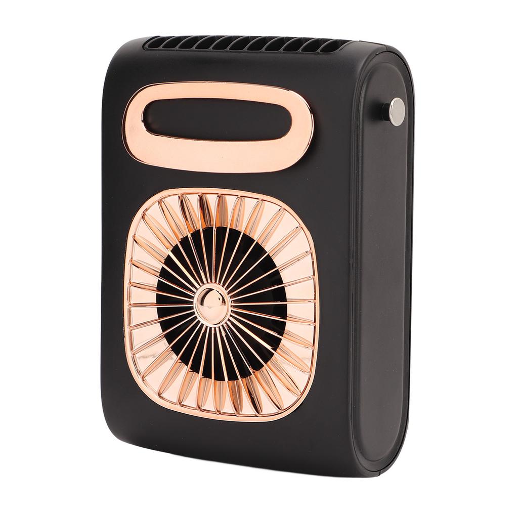 Waist Fan Low Noise Fast Cooling Portable Hanging Neck Fan Power Bank for Outdoor Worker Delivery