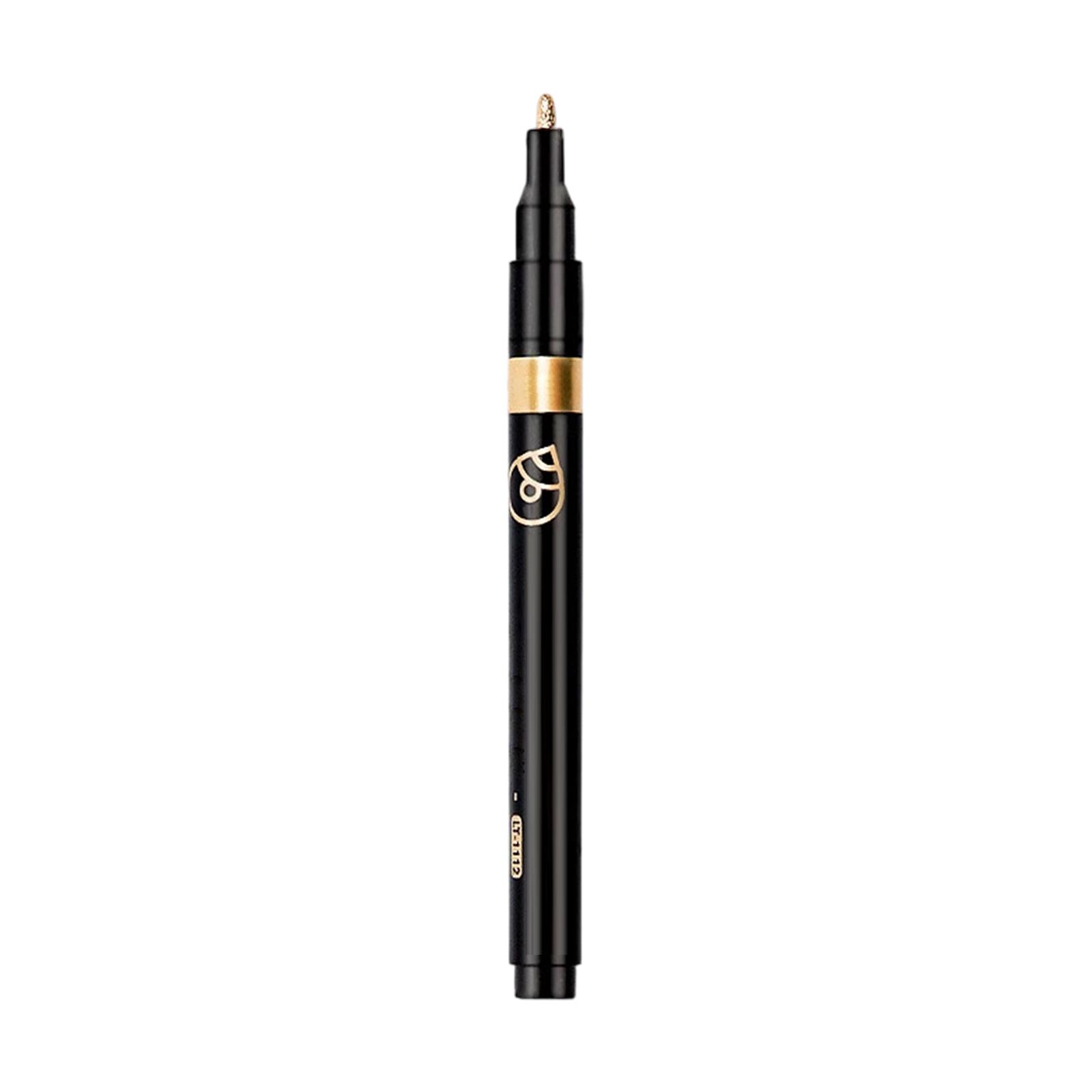 

Liquid Chrome Repair Pen High Gloss Electroplating Marker for DIY Models Journals Crafts Surface Touch Up and Decorative Detailing Tool One Size