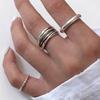 copper Cross Wound Ring Ideal For Women Geometry Simple Vintage Hollow Out Jewellery Party Gift Dropshipping High Quality