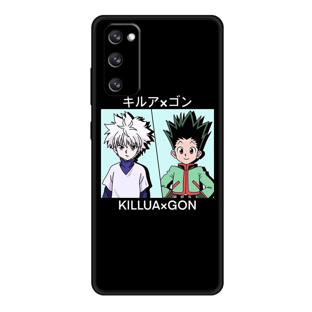 Custodia sottile ufficiale Anime Hunter X hunter per Samsung Galaxy S21 Plus S22 Ultra 5G S8 S10e S20 FE 2022 S9 S7 S10
