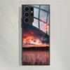 For Samsung Galaxy S25 Ultra Case Tempered Glass Case Cool Painted Phone Cases For Samsung S25 Ultra Cover S25ultra 5G Fundas