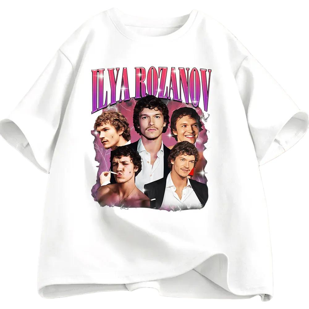 TV Heated Rivalry Ilya Rozanov Graphic Tshirts 2026 Summer New Cotton Mens Womens Clothing Luxury Fashion Street Wear Y2K