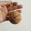 2026 Crochet Ball Key Chain Boy Friends Gift Creative Woven Tennis Football Pendant  Cute Knitted Ball Key Ring