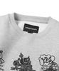 YESEYESEE Y.E.S Combine Sweatshirt Gray