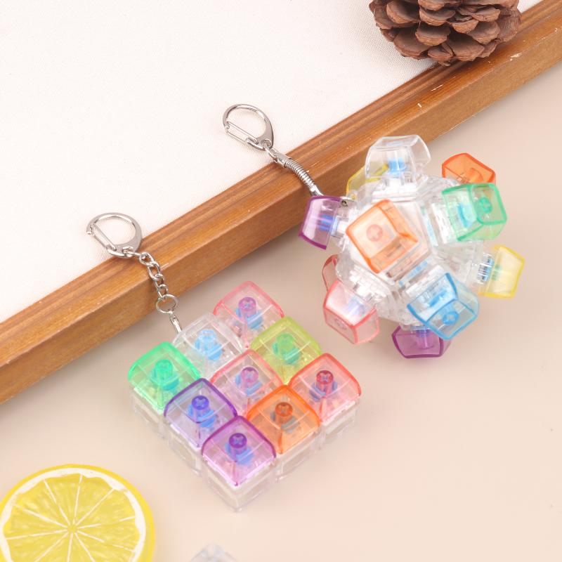 Spherical Square Keyboard Key Fidget Toy For Adults Stress Relief Decompression Office Table Toy