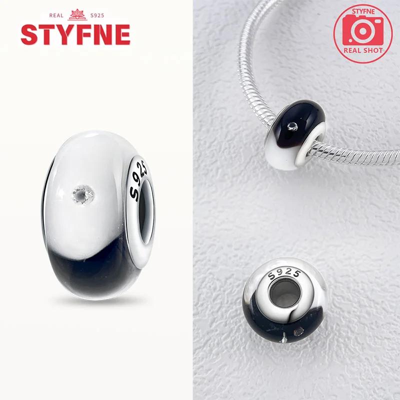 New Arrivals copper Colorful Murano Geometric Line Bead Charms Compatible With Exquisite Authentic Bracelets for Women Jewellery Gifts