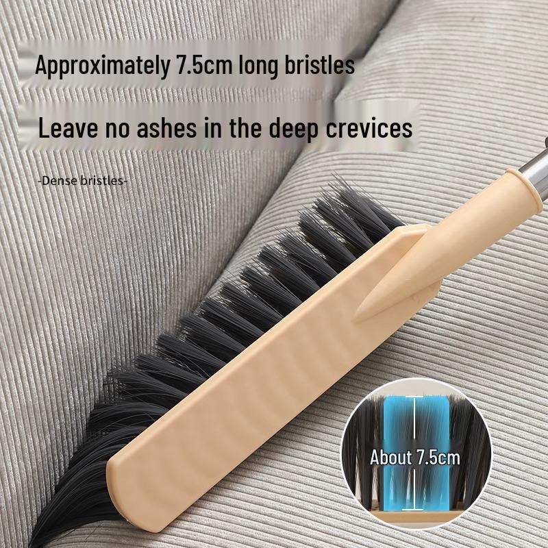 Staubwedel mit weichen Borsten und langem Griff für Bett und Sofa