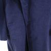 US AIR FORCE 50s Vintage Wool Blend Wool coat 35XS blue Military Overcoat Men's Used