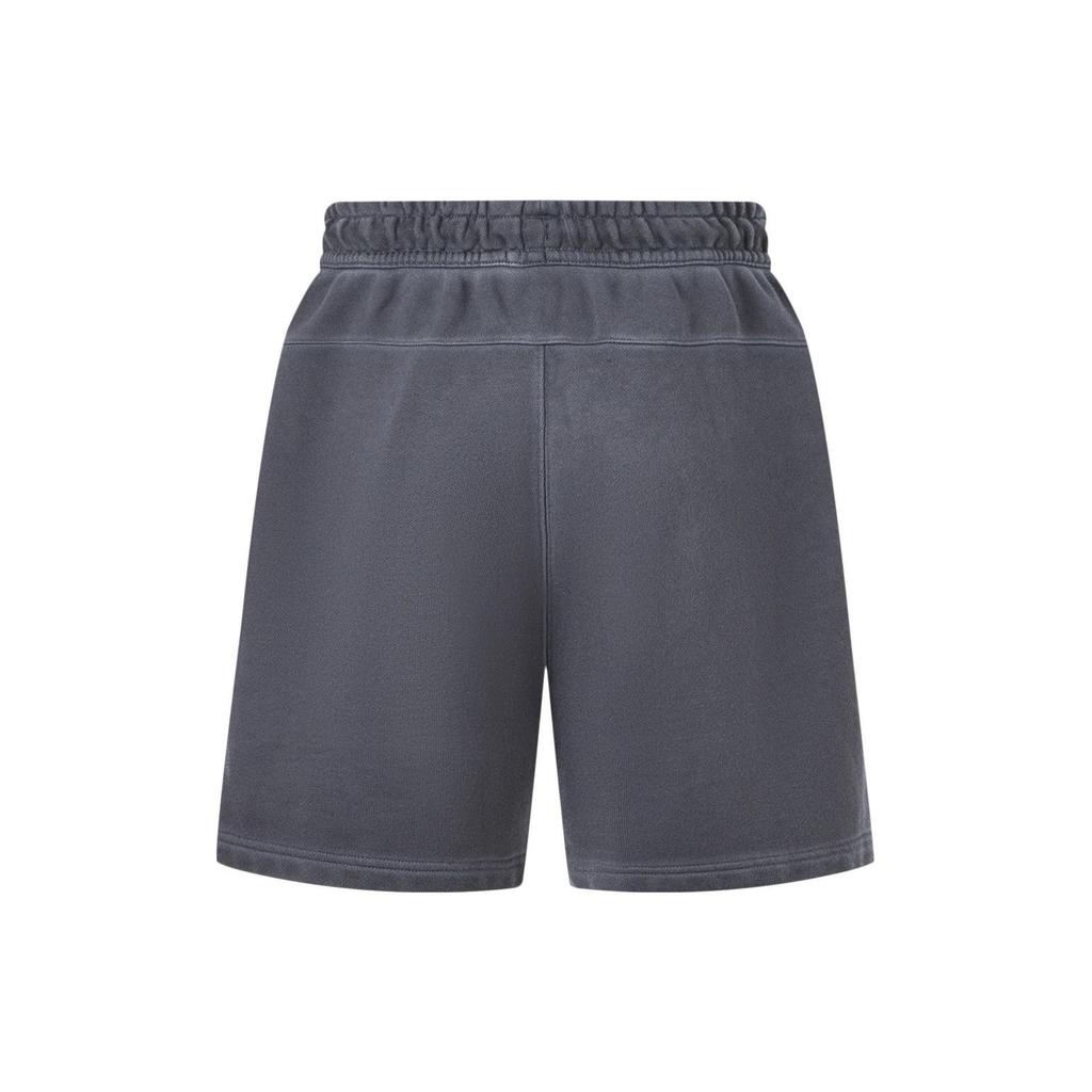 Li Ning OG Slick Collaboration Letter Mid Waist Straight Loose Casual Shorts Men Shorts Black AKST691-2