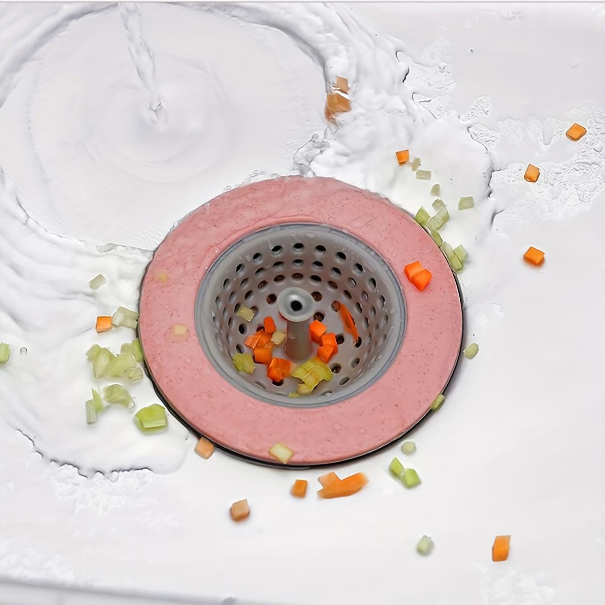 

1/3/5pcs Kitchen Sink Filter - Effective Garbage & Hair Catcher - Keeps Bathtub & Sink Drains Clog-Free, Easy to Clean,