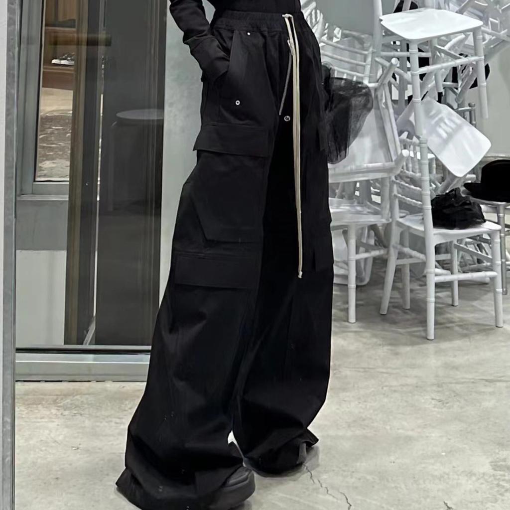 Men's Urban Korean Style GethBela Wide-leg Overalls Functional Men's Casual Trousers