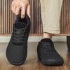 Men Barefoot Casual Flats Wide Palm Jogging Sneakers Driving Shoes Black Walking Shoes White Yoga Fitness Shoes Plus Size
