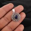 Sodalite Handmade Gemstone Pendant, 925 Solid Sterling Silver Pendant Antique Jewelry, Pendant For Engagement Gift