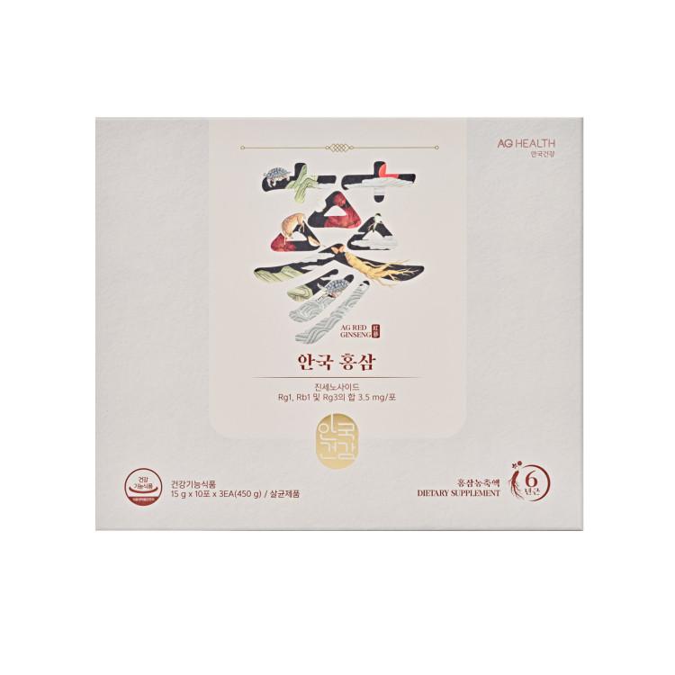 Aghealth 6-year-old Red Ginseng Daily Stick 30 Packets (1 Month Supply)