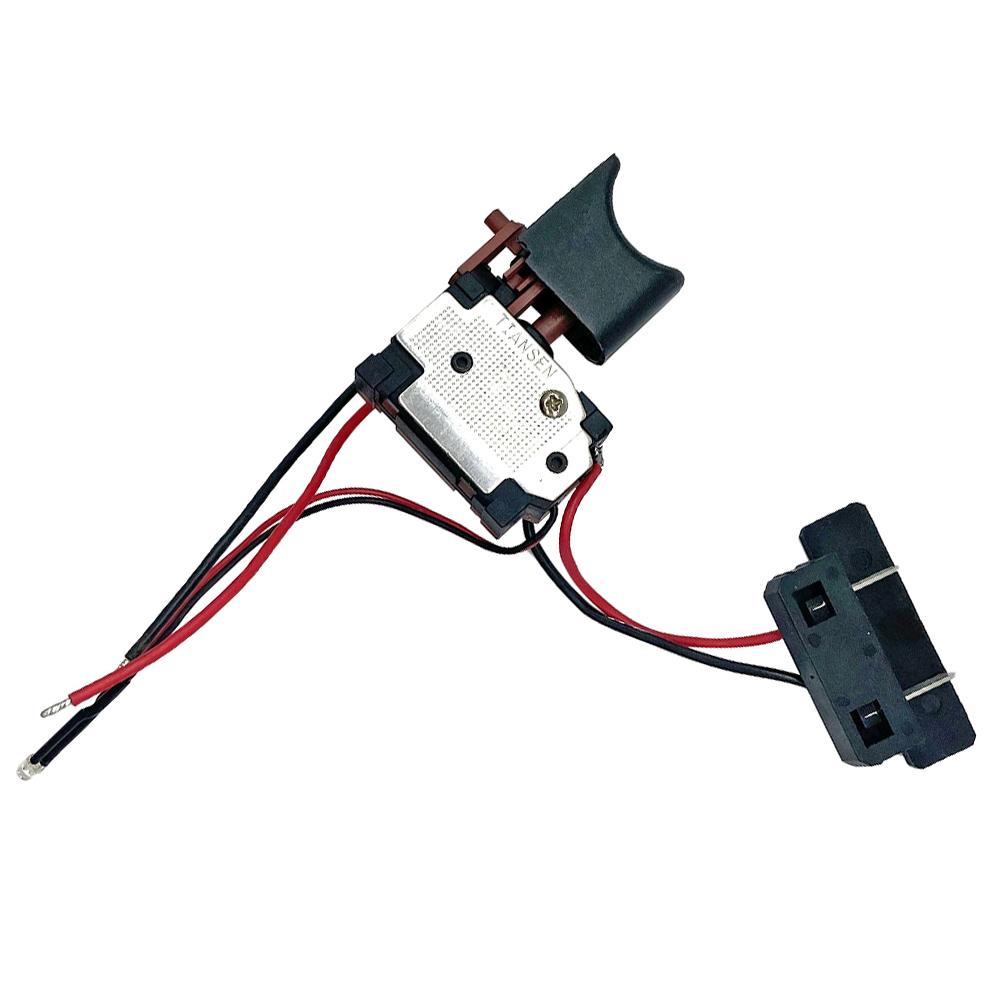 1pc 21V Trigger Switch Lithium Battery Cordless Electric Drill Driver Speed Control Switch Power Tool Parts