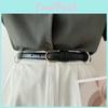 Elegant Minimalist Black Waist Belt For Women Ideal For Jeans And Casual Wear