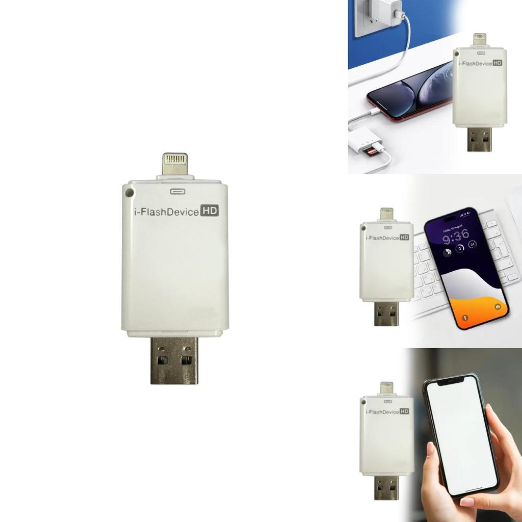Apple Lightning USB TF-Kartenleser für Mac OS mit MicroSD-Unterstützung und OTG-Kompatibilität für Fotografen