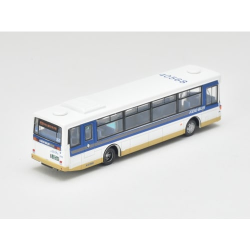 The Bus Collection: Keio Bus Goodbye Nishiko 96MC Medium-Sized Long Bus in Keio Bus Colors, Set of 2, Diorama Supplies