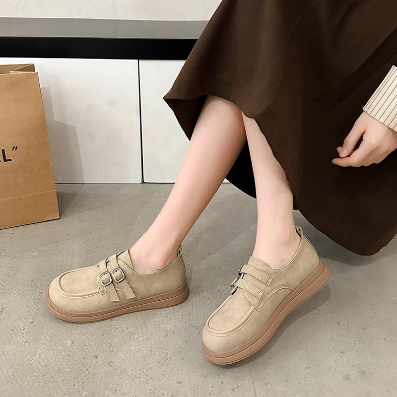 Students Thick Soles Single Shoe Children's   Princess Shoes