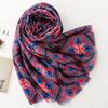88*180cm Bohemian Styles Women Viscose Scarf Shawl Cotton Linen Feeling Tassel Pashmina Muslim Hijab Wrap Lady Female