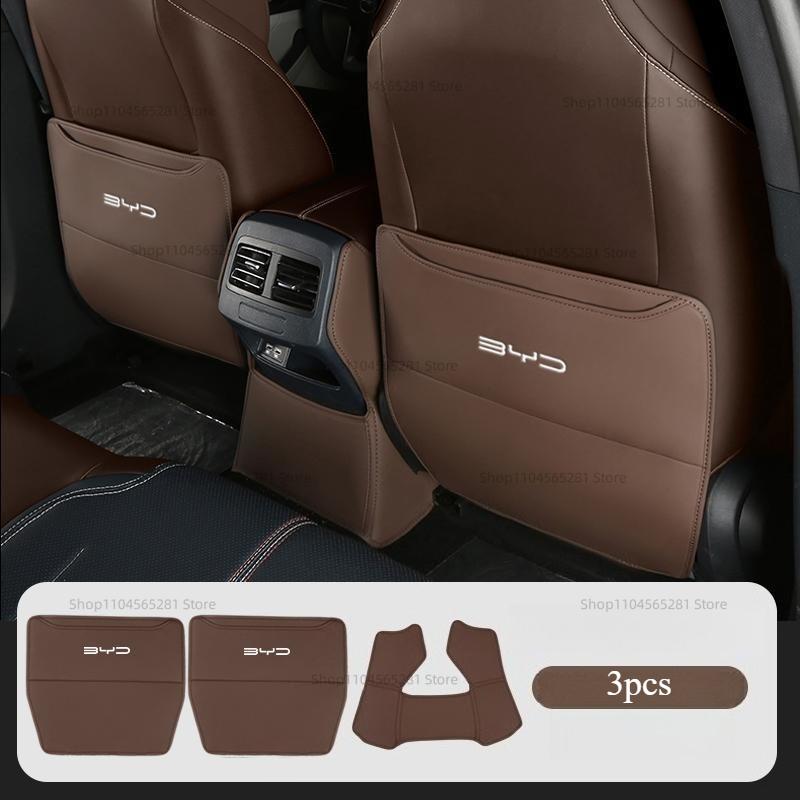 For BYD KING SEAL 5DMI BYD Chazor 2025 Car Seat Anti Kick Pad Auto Seat Back Protector Cover Seat Anti-Dirty Pad Car Accessories