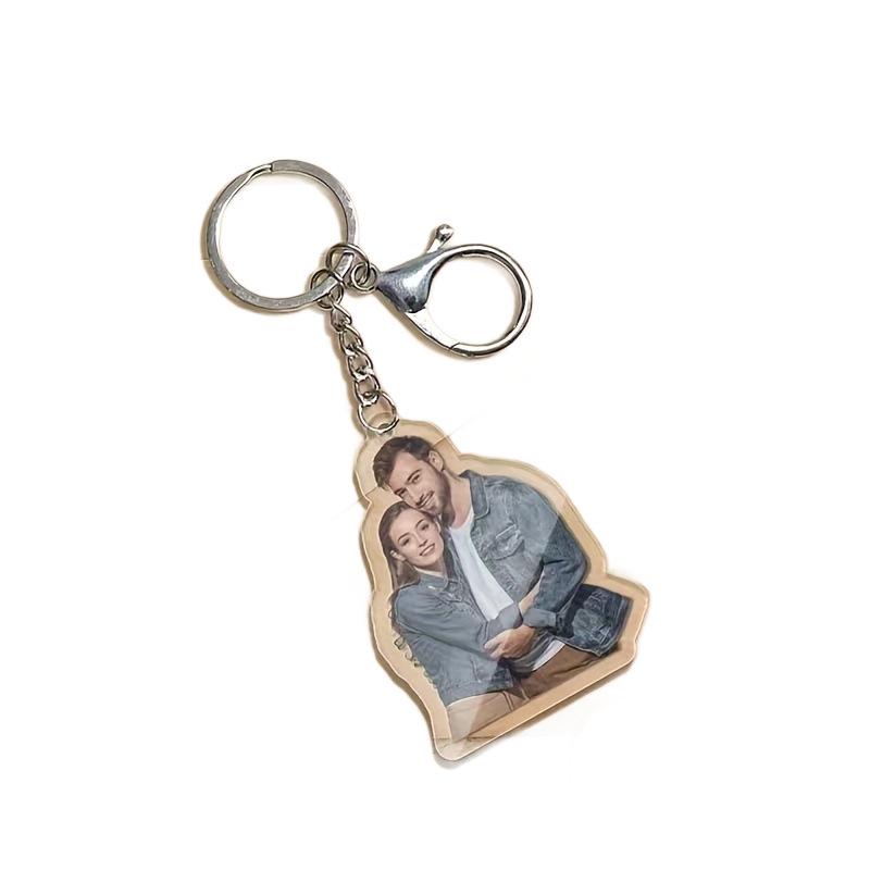 Cross-Border E-commerce: Custom Acrylic Keychain by Image