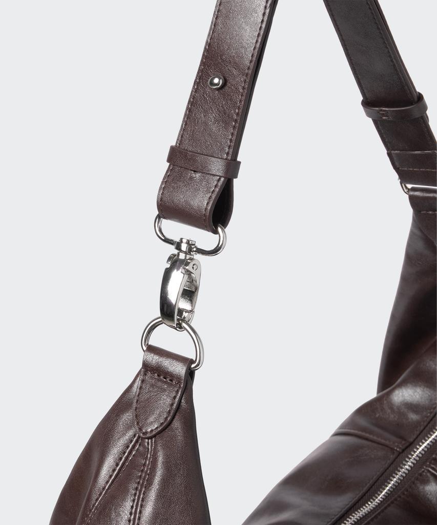 Musinsa Standard Woman Women'S Crescent Hobo Bag [Dark Brown]
