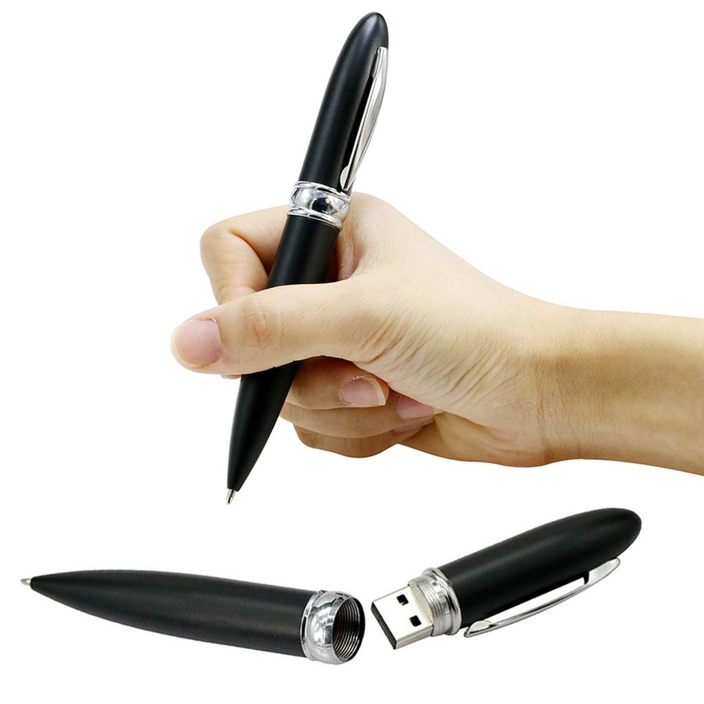 New Ballpoint Pen Model USB Flash Drive USB 2.0 Pen Drive Memory Stick Disk 8GB 16GB 32GB 64GB 128GB 256GB Pendrive Student Gift