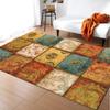 Persian Area Rug Abstract Flower Art Anti-Slip Carpet for Living Room Bedroom Kitchen Floor Mat Home Decor