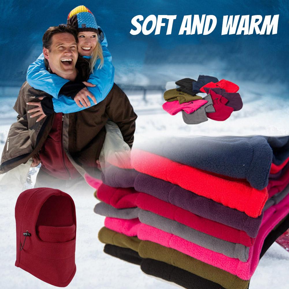 Winter Warm Fleece Balaclava,Outdoor Sport Ski Face Mask Neck Warmer Hood Head Hat Windproof Thermal for Riding,skiing,dailywear