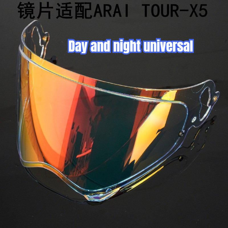 For ARAI TOUR-X5 Helmet Visors Replacement Lens TOUR X5 Lens Tension ADV Viors Helmet Replacement Lenses