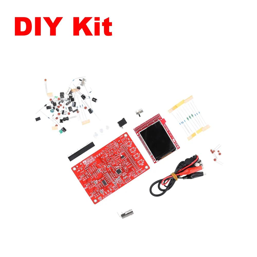 

DSO138 Digital Oscilloscope 2.4 TFT LCD Display Digital Oscilloscope DIY Kit Electronic Learning Set 1Msps Digital Oscilloscop