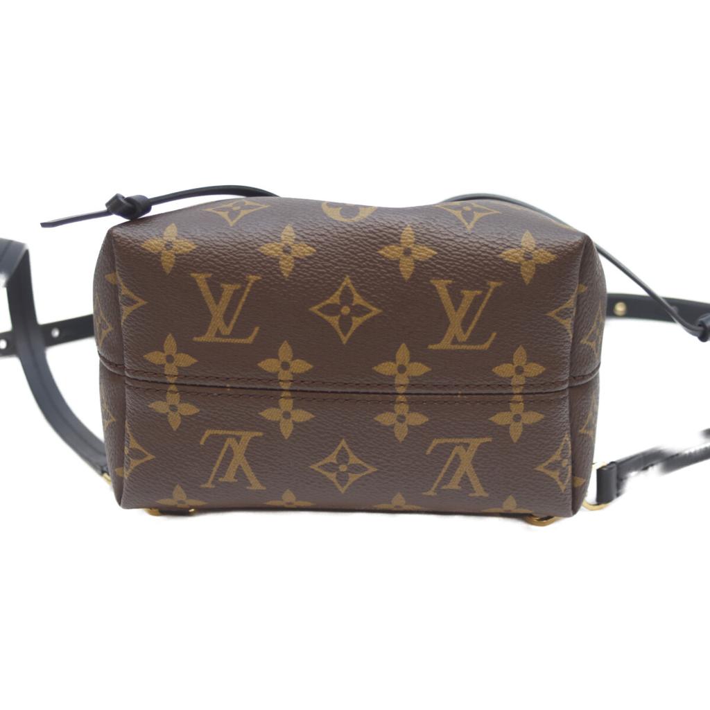 LOUIS VUITTON 20 Year Old M45516 Monogram Noir Montsouris BB Backpack Backpack Brown / BlackUsed