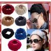 1Pc New Hot Fashion Crochet Twist Knitted Headwrap Headband Winter Warmer Hair Band 12 Colors Fashion head band Drop Free
