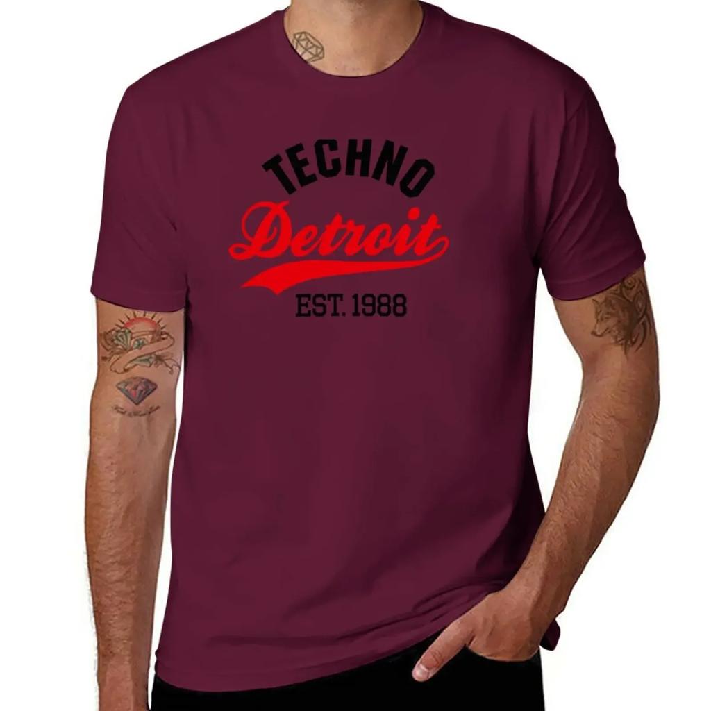 Techno Detroit est.1988 T-Shirt sublime vintage mens clothing