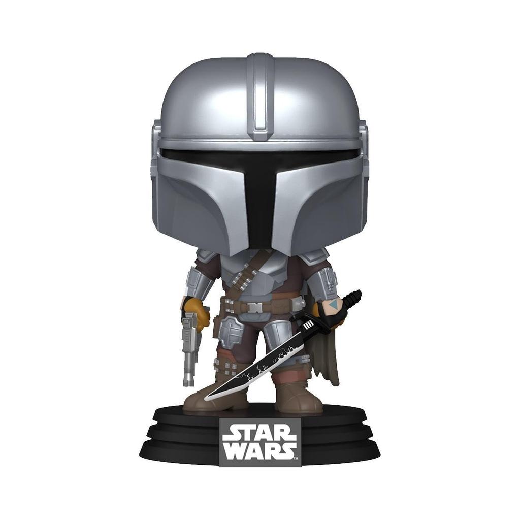 Star Wars Mandalorian with Darksaber Figure Funko POP! Star Wars Funko