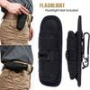 Outdoor Flashlamp Carrying Case Reinforced Locking System Nylon Texture Suitable for Hiking Backpacking Survival Sets