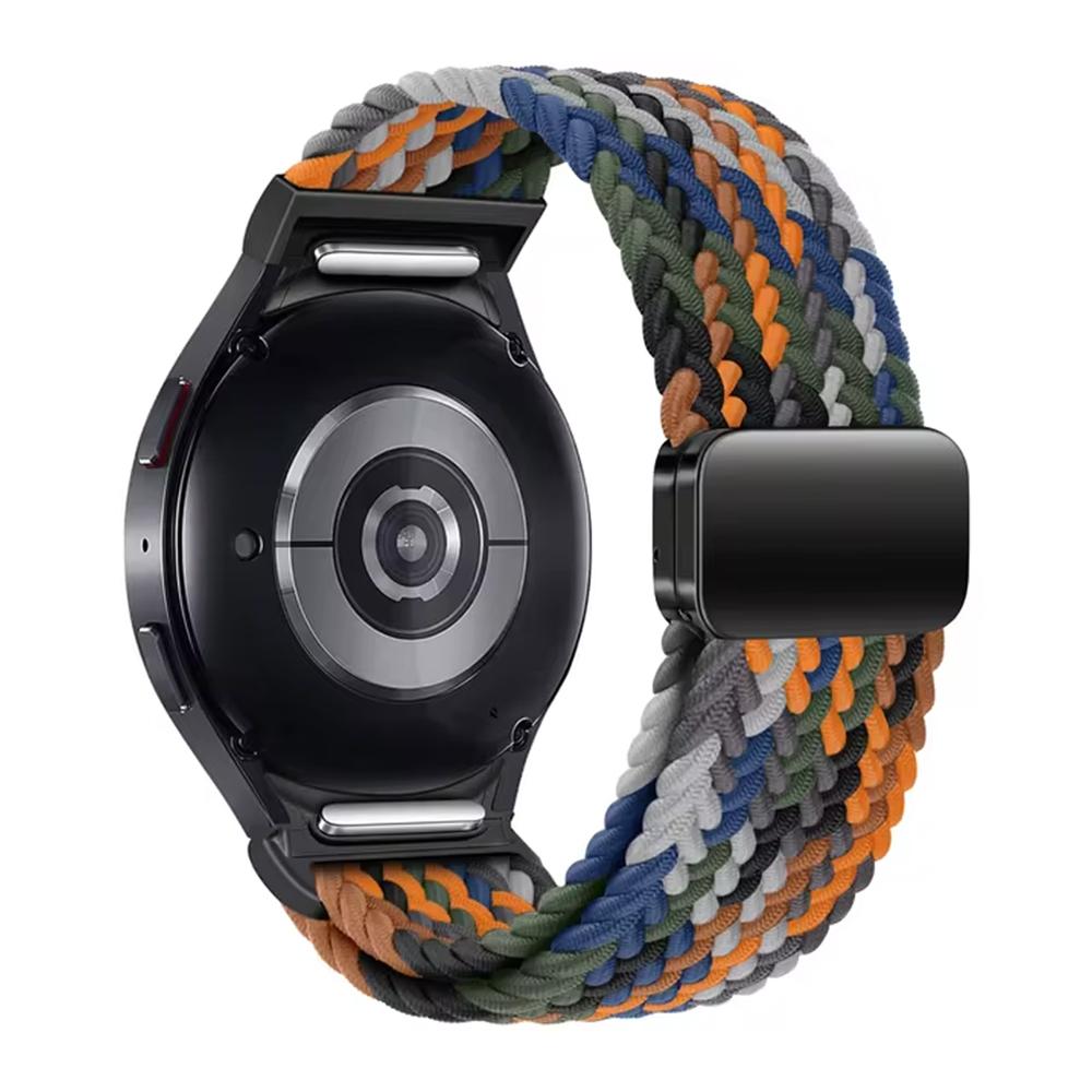 Armband für Samsung Galaxy Watch 7 6 4 classic/5 Pro 44mm 40mm 45 47 Ohne Lücken Geflochtenes Magnetisches Armband correa Galaxy watch 7 Armbänder