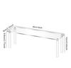 Vertical Acrylic Display Stand Ladder Storage Shelf for Bubble Mart Dolls,Labubu Collectibles,Figures,Perfume,Cosmetics,Cupcake
