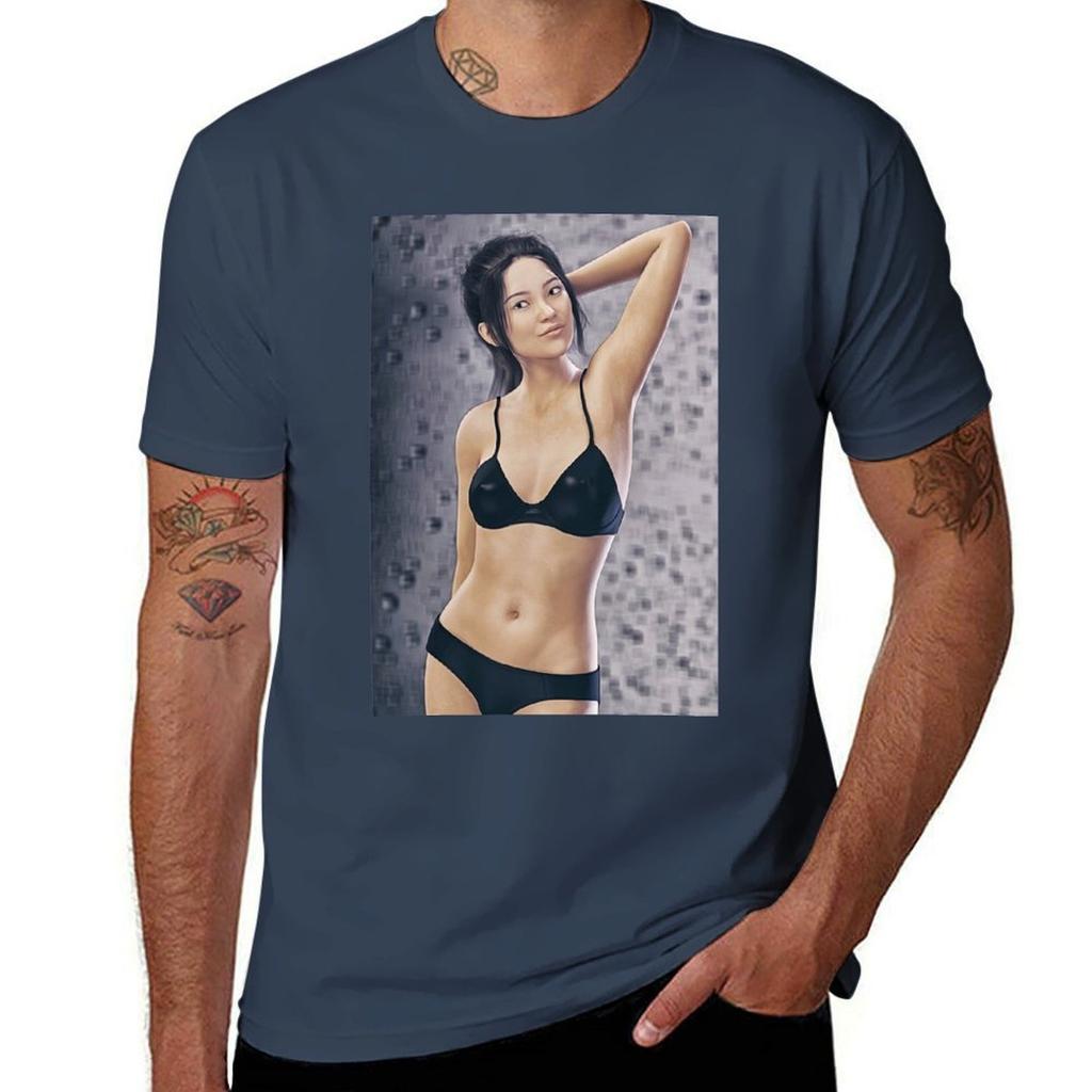 Japanese bikini girl TShirt Casual Everyday Wear TShirt