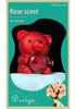 Mini Teddy Bear Flower Jewelry Box - Rotating Storage for Rings & Necklaces, Valentine's Day Gift