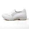 Large size spring middle-aged mother shoes breathable fly-woven one-pedal platform casual shoes women