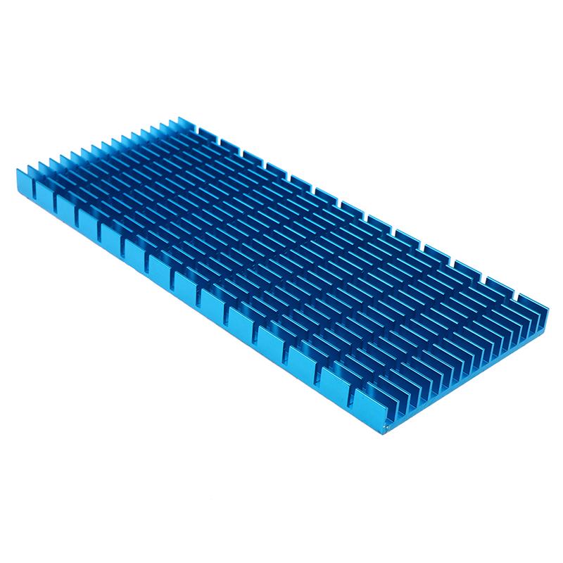 1Pc 150*65*8Mm Aluminum Heatsink Panel Heat Sink Cpu Power Amplifier Radiator