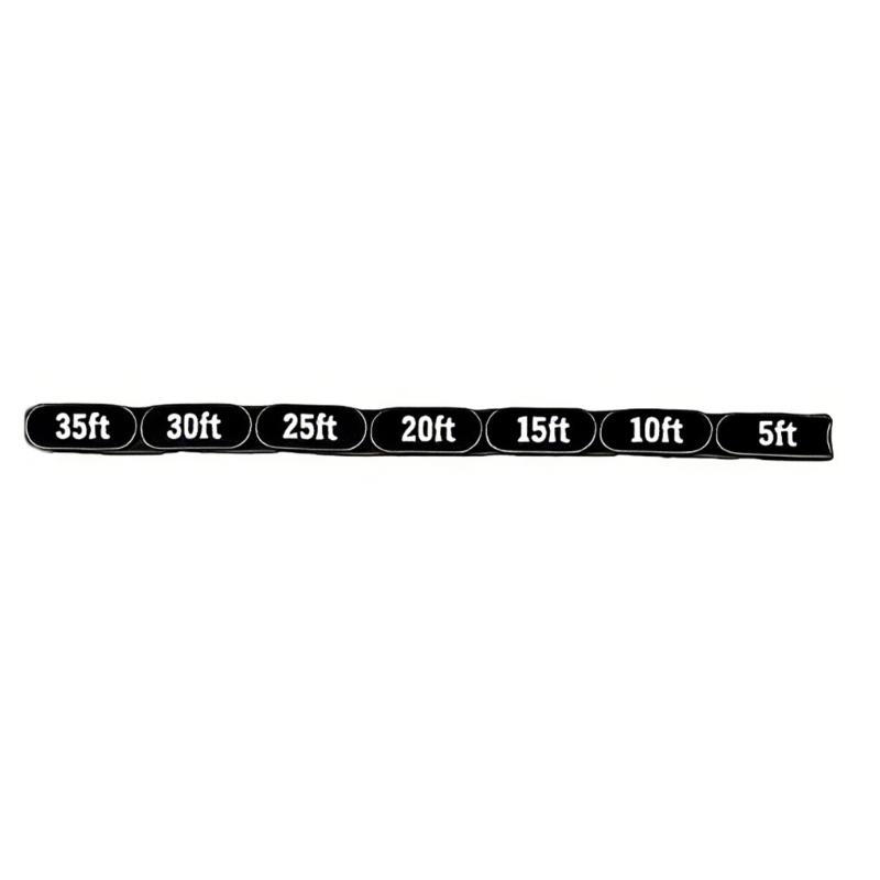 Flexible Jointed Chain Ruler With 1 Inches Grid Scale For Precise Measurement Around Corners And Obstacles In Tabletop Game