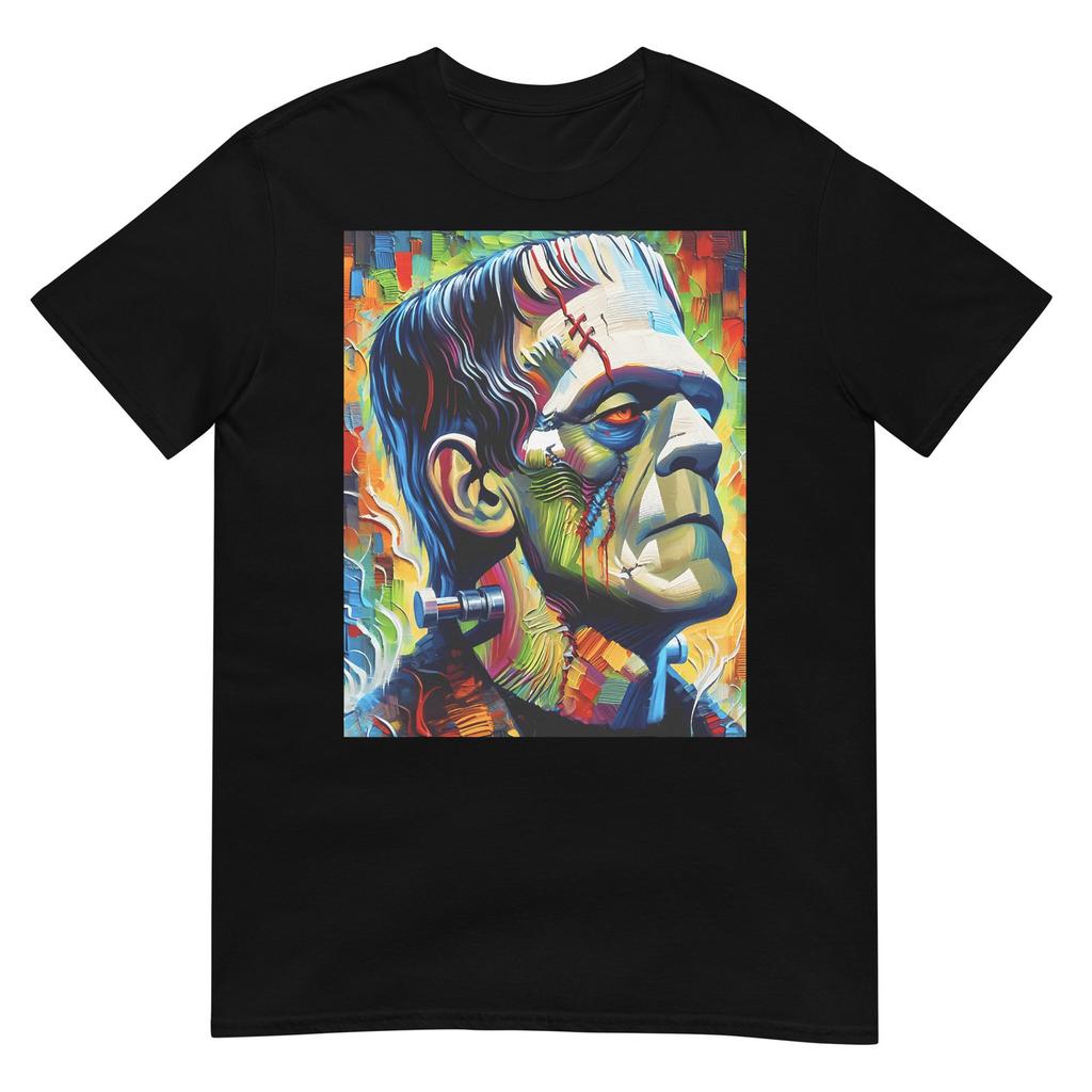 Frankenstein Monster And Bride Halloween Matching Couple TShirt