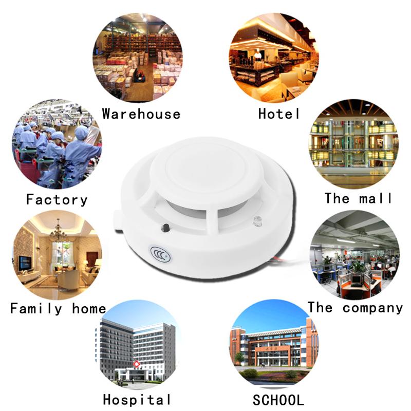 Buy Fire Smoke Detector Alarm Portable Home Security Sensor System ...