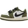 Air Jordan 1 Slip Resistant Abrasion Resistant Slip Resistant Abrasion Resistant Low Top Toddler Shoes HQ6997-200